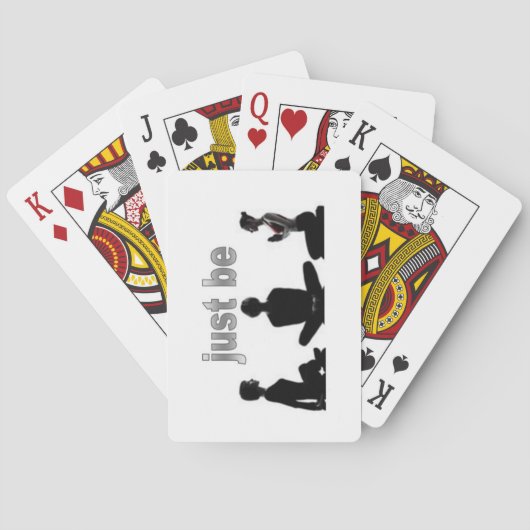 Wees gewoon pokerkaarten (Achterkant)