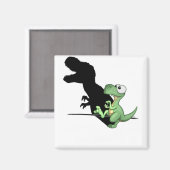 Wees gewoon wat Dinosaur T-Rex Funny Dino Gift.pn Magneet (Voorkant / Achterkant)
