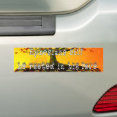 Wees geworteld in Zijn liefde Efeziërs 3:17 Bumpersticker (Op auto)
