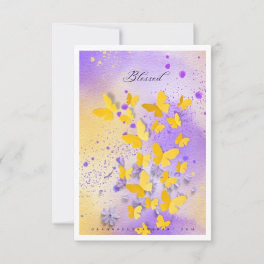 Wees gezegend Art Kaart (Voorkant)