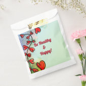 Wees gezond en Happy Sky Favor Bags Bedankzakje (Gezegeld)