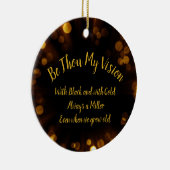 Wees gij mijn visie keramisch Ornament (Rechts)