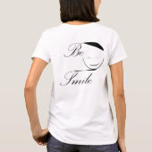 wees glimlach t-shirt (Achterkant)