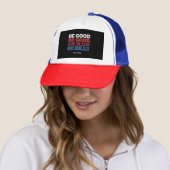 Wees goed God zegene God zegen God rekeningen Grap Trucker Pet (In situ)