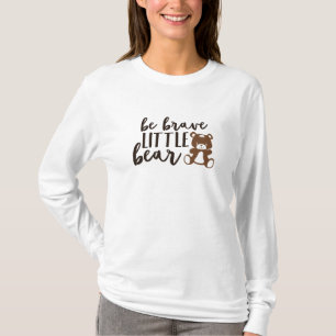 Wees goed klein Beer, stut Beer Teddy voor baby's T-shirt