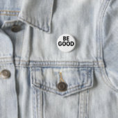 Wees goed knoop ronde button 3,2 cm (In situ)