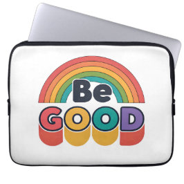 Wees goed laptop sleeve