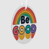 Wees goed ornament (voorkant)