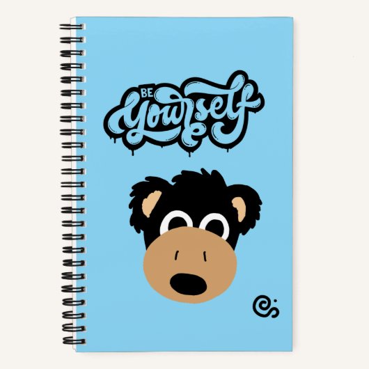 Wees goed voor jezelf schetsboek notitieboek (Voorkant)