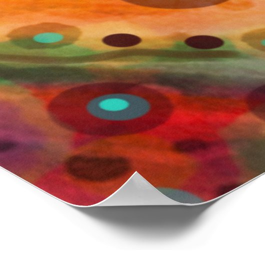 "Wees goed voor mensen" Inspirerend  Poster (Hoek)