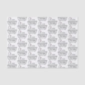 Wees goed voor uw weefselpapier tissuepapier (Voorkant)