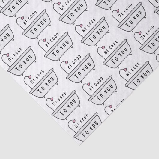 Wees goed voor uw weefselpapier tissuepapier (Detail)