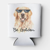 Wees Golden Retriever Blikjeskoeler (Voorkant)