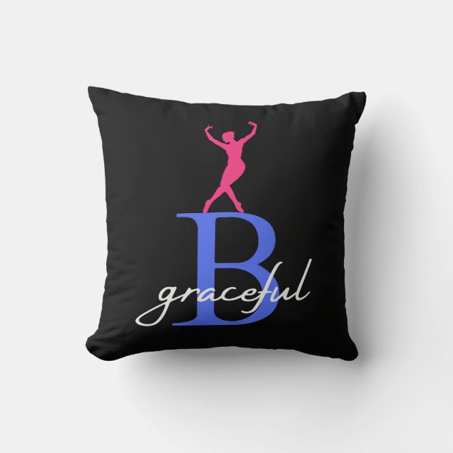 Wees gracieus een ballerina kussen (Voorkant)