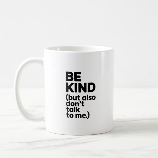 Wees Grappige Introverte Mok (Links)