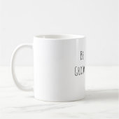 Wees Groovy Franje Nep Leer Jas Koffiemok (Links)