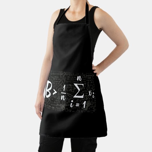 Wees groter dan de gemiddelde funny-Wiskunde Schort (Insitu)