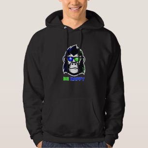 Wees Happy Gorilla Hoodie