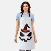 Wees heks Halloween shirt voor Halloween Schort (Gedragen)