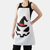 Wees heks Halloween shirt voor Halloween Schort (Insitu)