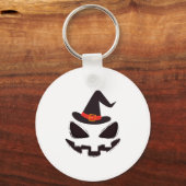 Wees heks Halloween shirt voor Halloween Sleutelhanger (Voorkant)
