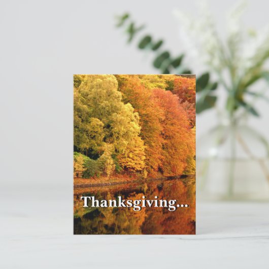 Wees hem dankbaar Psalm 100 Briefkaart (Staand voorkant)