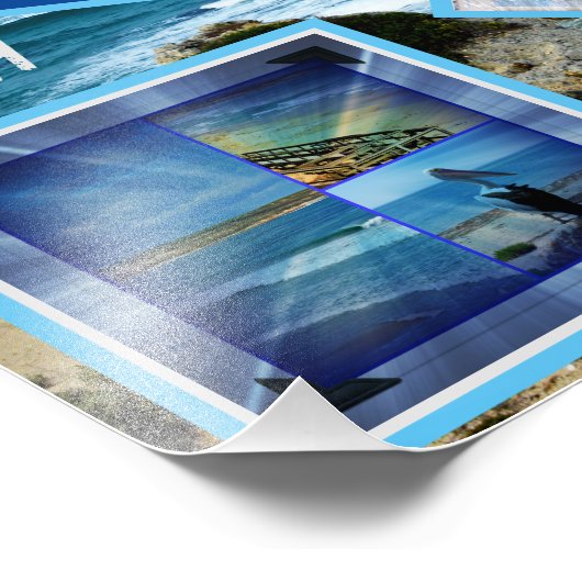 Wees het beste strand u kunt 4 Afbeelding Sjabloon Foto Afdruk (Hoek)