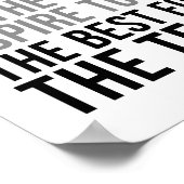 Wees het beste voor het team poster (Hoek)