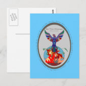 Wees het Briefkaart van verandering (Voorkant / Achterkant)