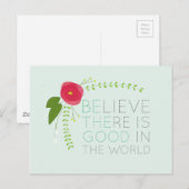 Wees het goede briefkaart (Voorkant / Achterkant)