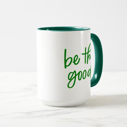 Wees het goede mok (Voorkant rechts)