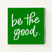 Wees het goede notitieboek (Achterkant)