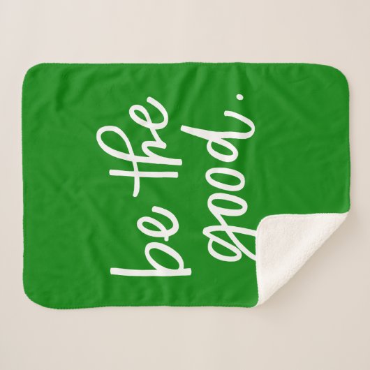 Wees het goede sherpa deken (Voorkant (horizontaal))