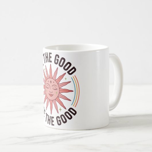 wees het goede zie het goede koffiemok (Voorkant rechts)