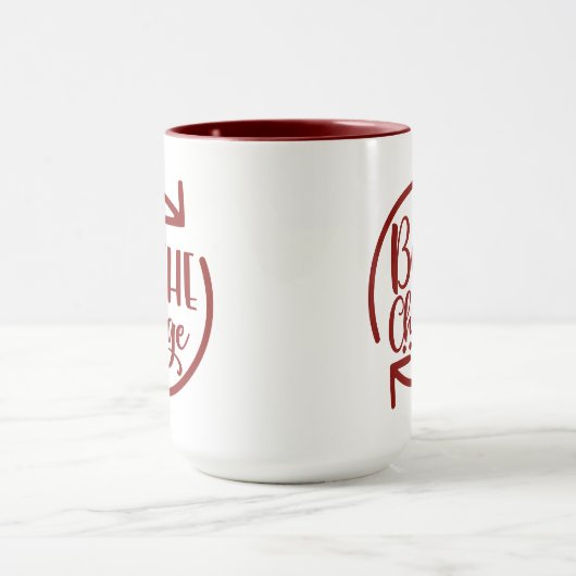 Wees het Inspirerend van de Verandering Mok (Midden)