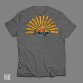 Wees het Licht Boho Christelijk Geloof Inspirerend T-shirt