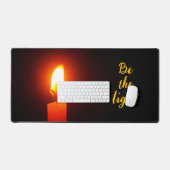 Wees het licht bureaumat (Keyboard & Muis)