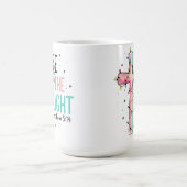 Wees het Licht Christelijke Kruis Kerstmis Koffiemok (Center)