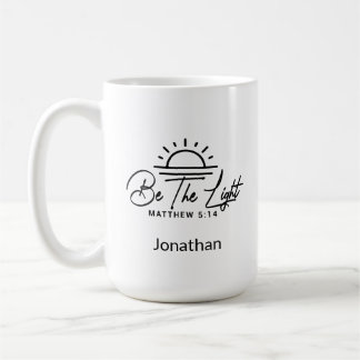 Wees het licht Christelijke Mathew 5:14 Koffiemok