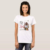 Wees het Licht en Geloof in Jezus T-shirt (Voorkant volledig)