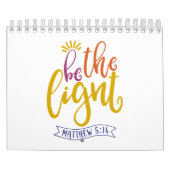 Wees het licht in de wereld kalender (Hoes)