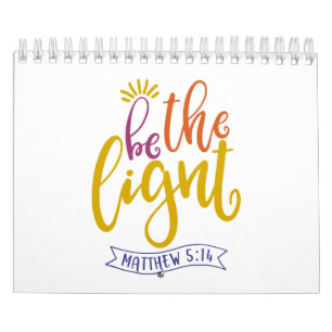 Wees het licht in de wereld kalender