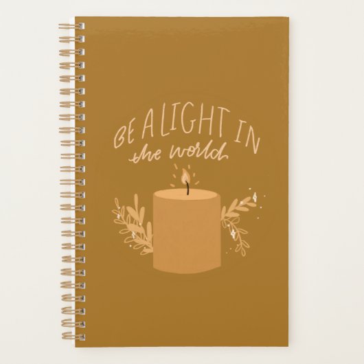 Wees het Licht in de wereld Planner (Voorkant)