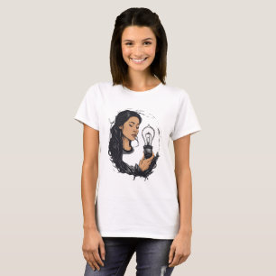 Wees het licht in het donker t-shirt