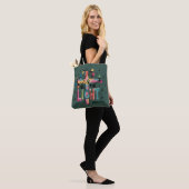 Wees Het Licht Kerstmis Christelijk Kruis Kerstmis Tote Bag (Op model)