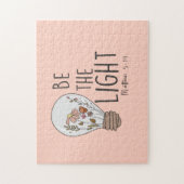 Wees het licht legpuzzel (Verticaal)