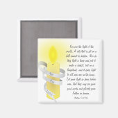 Wees het licht magneet (Voorkant / Achterkant)