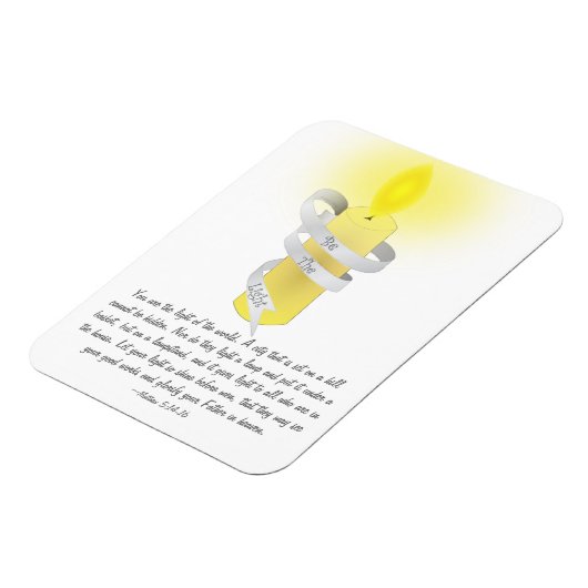 Wees het licht magneet (Linkerzijde)