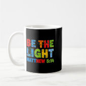 Wees het licht Matteüs 5 14 Koffiemok (Links)