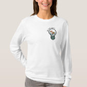 Wees het licht. Matteüs 5:14 T-shirt (Voorkant)